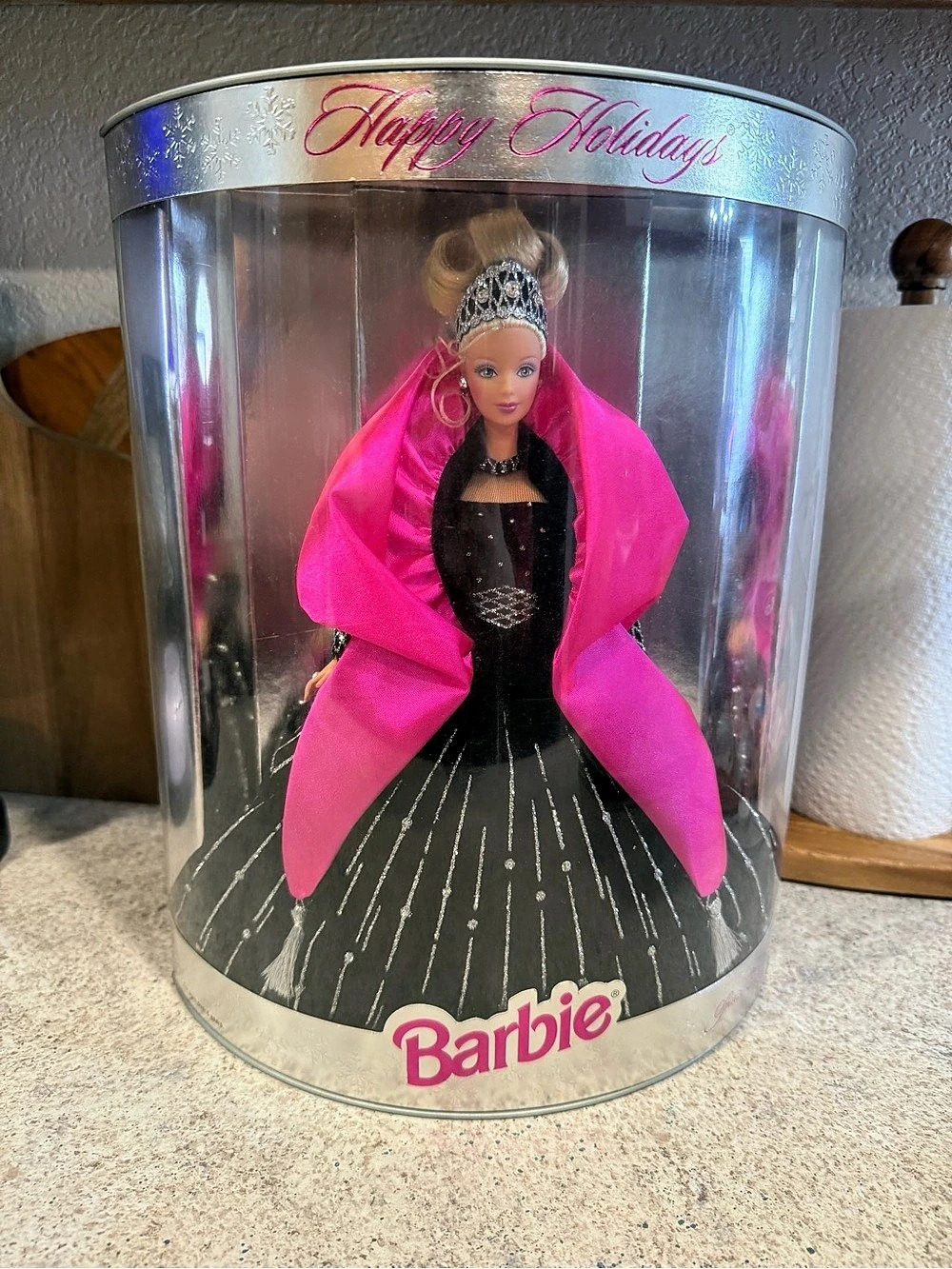 1998 Happy Holidays Barbie Doll